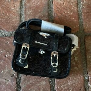 Dr Martens small black purse